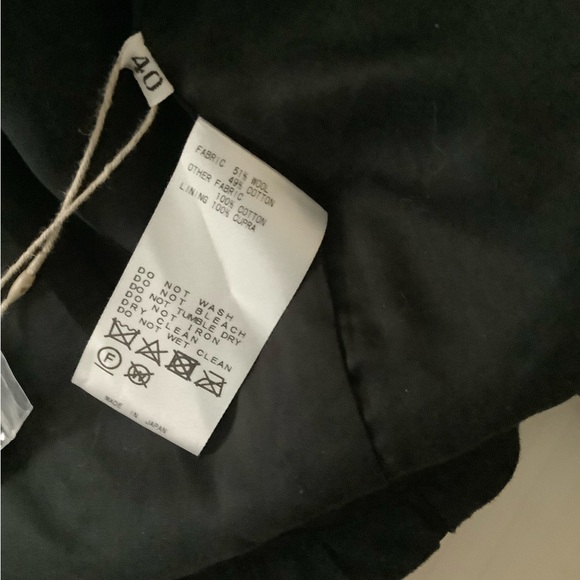 Black Textured Women's Blazer by enrica - Picture 3 of 8